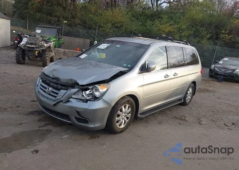 2008 Honda Odyssey Ex from USA, damaged, VIN 5FNRL38488B055221